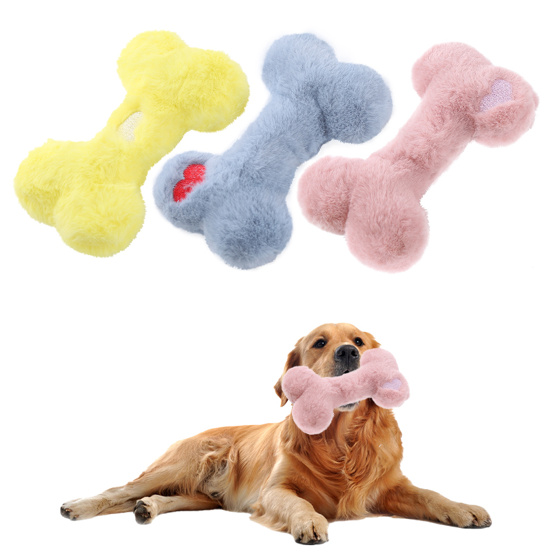 Plush dog toy