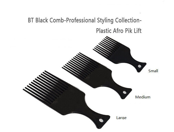 Peine afro para cabello rizado