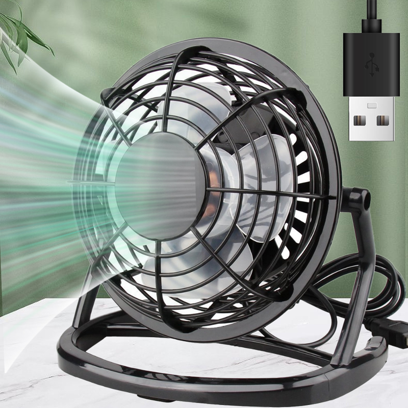 Ventilador silencioso USB para computadora