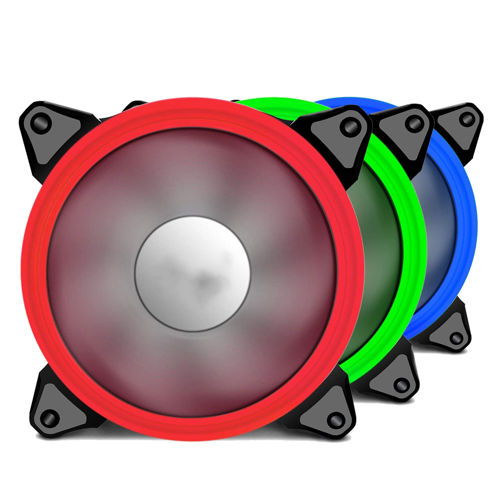 Ventilador para computadora con LED colorido