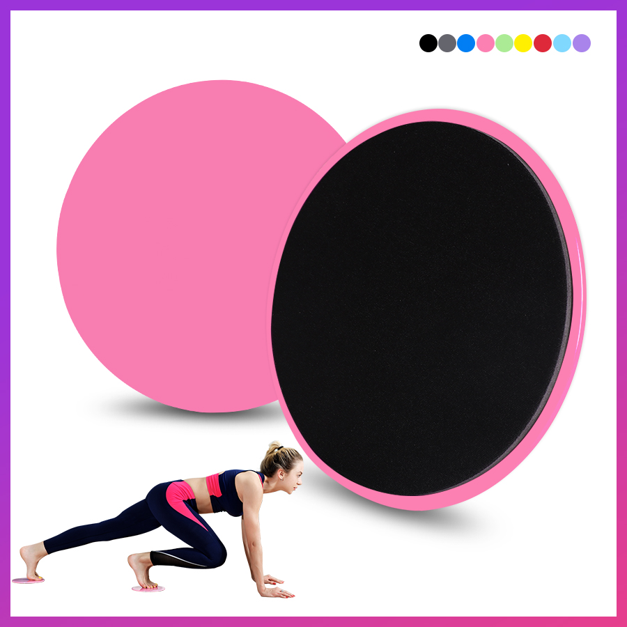 Discos deslizantes para exercício abdominal