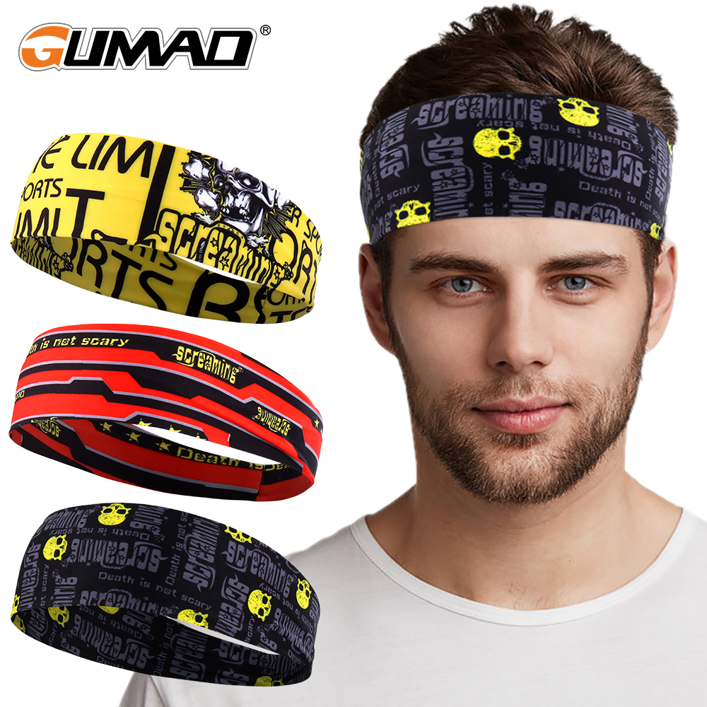 Bandana gótica para absorver suor